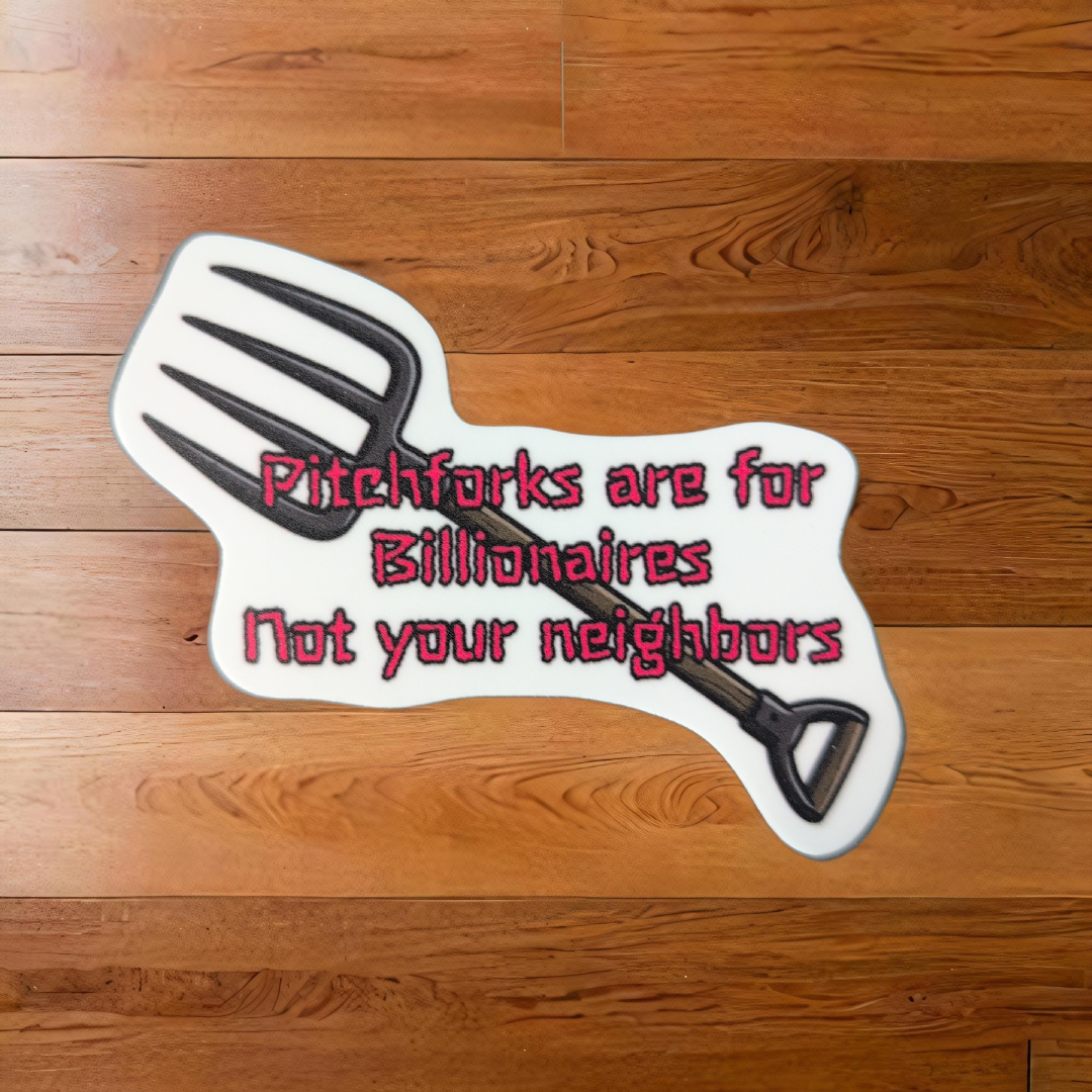 Pitchforks sticker